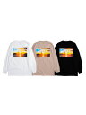 ハイライフ HIGH LIFE ニューヨーク ロングスリーブTシャツ NYC Tee メンズ M-XL ホワイト/ブラック/サンド