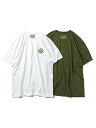 アイリーバイアイリーライフ IRIE by Irielife 刺繍 ワッペン Tシャツ IRIE GARDEN TEE メンズ M-XXL ホワイト/グレー/ブラック