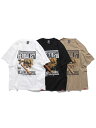 ドーナツフォーティーファイブ DONUTS 45 グラフィック Tシャツ HERBALIST T-SHIRT メンズ M-XXL ブラック/ホワイト/ベージュ