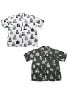 ミューラル MURAL アロハシャツ メンズ Invincible 8 mic SHIRT M-XXL ブラック/オリーブ _FAIR_t