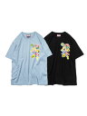 アイリーバイアイリーライフ IRIE by Irielife グラフィックTシャツ IRIE LOGO STICKER TEEメンズ M-XXLサイズ ブラック/ライトブルー