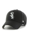 フォーティセブン 47 キャップ 帽子 WHITE SOX '47 MVP -BLACK- フリーサイズ ブラック