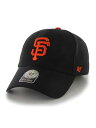 フォーティセブン 47 キャップ 帽子 Giants Home'47 MVP -BLACK- フリーサイズ ブラック