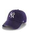 フォーティセブン 47 キャップ 帽子 Yankees ‘47 CLEAN UP -Purple- フリーサイズ パープル