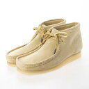 クラークス CLARKS ワラビーブーツ 靴 クレープソール メイプルスエード ベージュ メンズ　27-28.5cm Wallabee Boot -MAPLE SUEDE-