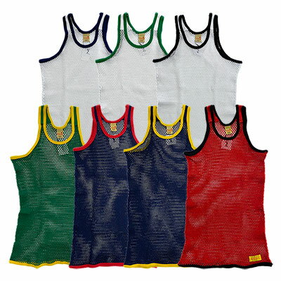 スペシャルワン SPECIAL 1 オリジナル リンガー メッシュ ベスト RINGER MARINA メンズ 網シャツ M-XL