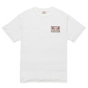 パスポート PASSPORT エビセン EVISEN Tシャツ コラボレーション ホワイト M-XLサイズ メンズ EVISEN LOGO LOCK UP TEE -WHITE-