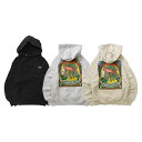 ミューラル MURAL フーディー トップス パーカー スウェット プルオーバー プリント SMOKE BS HOODIE メンズ M-XXL ブラック/グレー/ベージュ