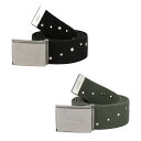 ダイム Dime MTL ガチャベルト ブラック/アーミー メンズ Studded Headbanger Belt -2.COLOR-