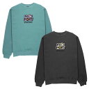 パスポート PASSPORT スウェット トレーナー クルーネック ティール/ブラック M-XLサイズ メンズ MASTER SOUND EMBROIDERED SWEATER -2.COLOR- _FAIR_e