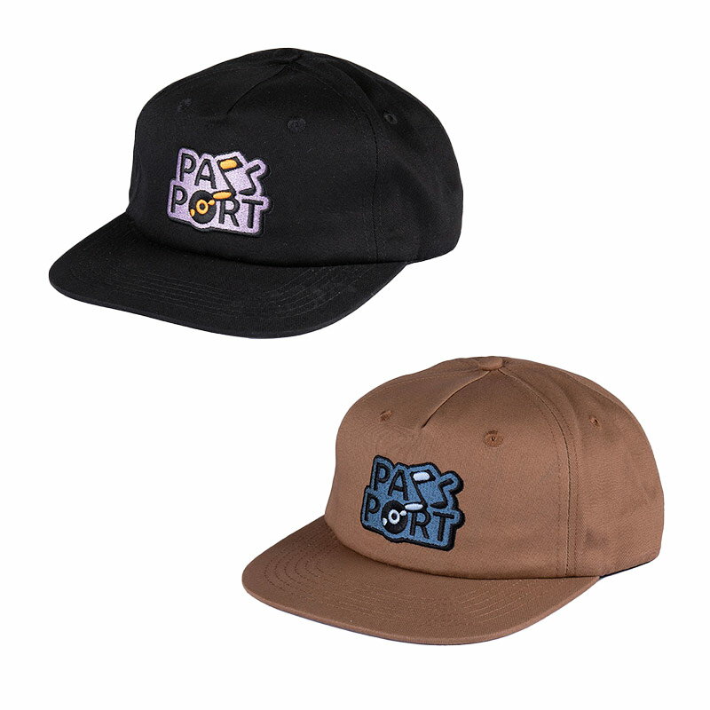 パスポート PASSPORT キャップ 帽子 サンド/ブラック メンズ MASTER SOUND WORKERS CAP -2.COLOR-