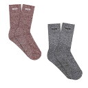 ONLY NY オンリーニューヨーク 靴下 ソックス レッド/ブラック メンズ WARLED COTTON SOCK -2.COLOR-