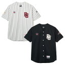 エフティーシー トップス メンズ エフティーシー FTC ベースボールシャツ トップス グレー/ブラック M-Lサイズ メンズ CHAMPIONS BASEBALL JERSEY -2.COLOR-