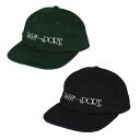 パスポート PASSPORT キャップ 帽子 ストラップバック グリーン/ブラック メンズ COILED WORKERS CAP -GREEN-