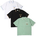 [[ MONTLEY |Vc jbg| bV hJ ubN/O[/zCg TCY1-TCY3 Y MESH STRIPE POLO SHIRT -3.COLOR-