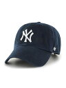 フォーティセブン 47 ロー キャップ ゴルフ MLB 6パネル 帽子 YANKEES HOME'47 CLEAN UP CAP -NAVY- メンズ 男女兼用 ネイビー