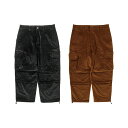 フォーサーティー 430 カーゴパンツ コーデュロイ ボトムス ブラック/ブラウン M-Lサイズ メンズ CORD CARGO PANTS -2.COLOR- ...