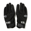 フォーサーティー 430 手袋 グローブ ブラック メンズ SF WIND PROOF GLOVE -BLACK-