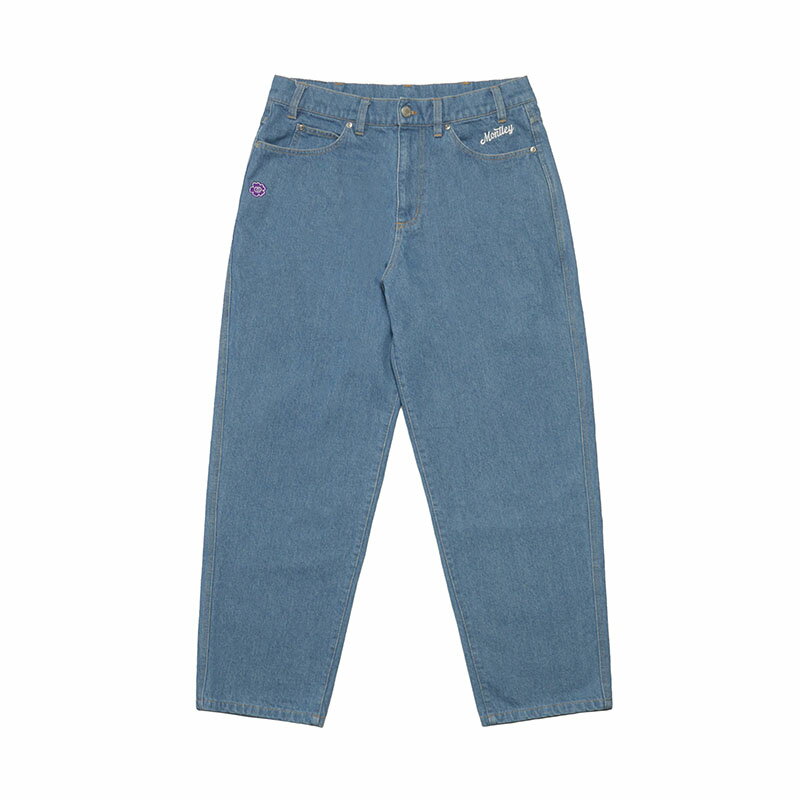 モーレー MONTLEY クルースウェット トップス ブラック/ヘザーグレー/オリーブ 1-3サイズ メンズ FELT FLOWER CREW SW -3.COLOR- _FAIR_e