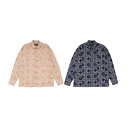 ハイライフ HIGH LIFE シャツ トップス ボタンダウンシャツ シアサッカー 長袖 総柄 ペイズリー Paisley Seersucker Shirts ...