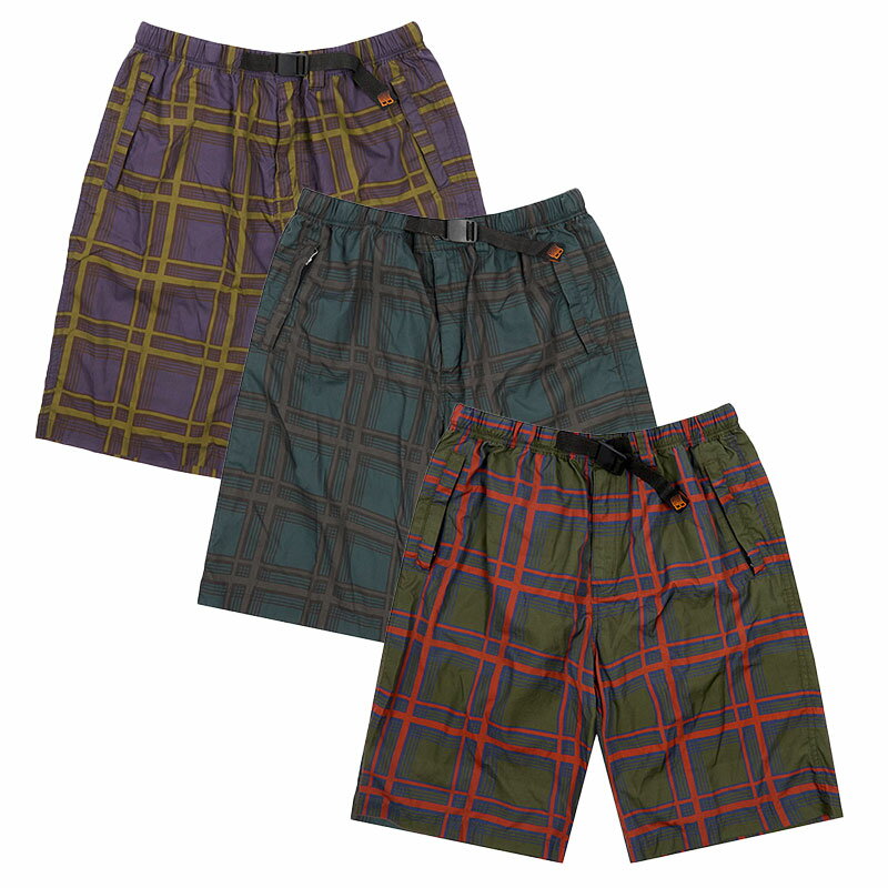 ֥BRONZE硼ȥѥĥ硼D꡼֥롼ѡץM-LPLAIDSHORT-3COLOR-