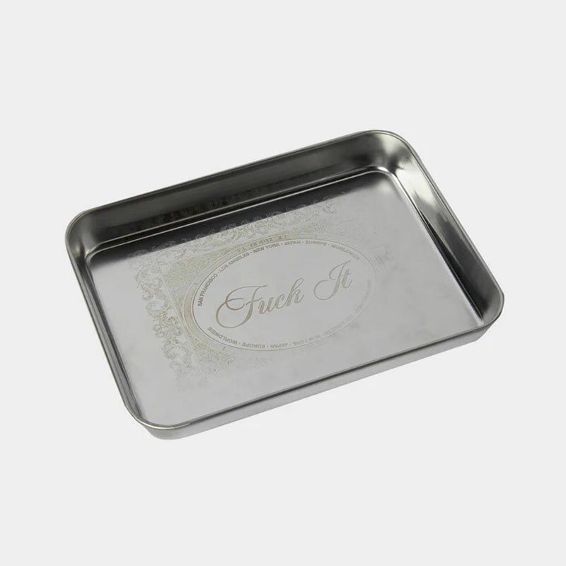 ハフ HUF キャッチオール トレー シルバー STATEMENT METAL CATCHALL -SILVER-