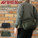 アビレックス ショルダーバッグ メンズ 小さめ AVIREX ブランド 男女兼用 ミニショルダーバッグ 斜めがけ かっこいい 斜めがけバッグ ワンショルダーバッグ AX2056 ソリッド SOLID アヴィレックス ミリタリー A5 大人 通勤 レディース 人気 20代 30代 40代 50代 60代(4)