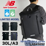 ˥塼Х å 30L  2024  ǥ new balance  ǥ ܥåå ̳ Хå ˻   襤 ä ֥    å ͵ PC ̶ A3 B4  ⹻  LAB45692