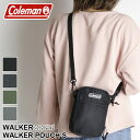 コールマン ショルダーバッグ レディース Coleman WALKER ウォーカー WALKER POUCH S ウォーカーポーチS ミニショルダーバッグ 斜め掛けバッグ ウエストポーチ ウエストバッグ 2WAY 撥水 レジャー ハイキング アウトドア フェス 旅行 普段使い ブランド メンズ 男女兼用