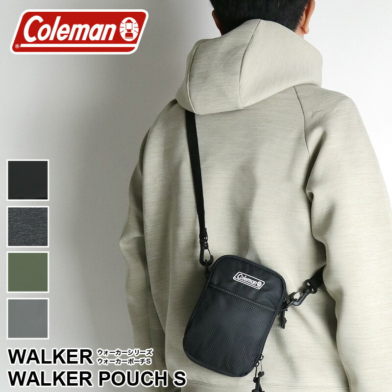 コールマン ミニショルダーバッグ レディース コールマン ショルダーバッグ メンズ Coleman WALKER ウォーカー WALKER POUCH S ウォーカーポーチS ミニショルダーバッグ 斜め掛けバッグ ウエストポーチ ウエストバッグ 2WAY 撥水 レジャー ハイキング アウトドア フェス 旅行 普段使い ブランド レディース 男女兼用