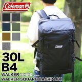 ޥ å   ̳ 30L å åå ǥ ̶ Coleman WALKER  WALKER SQUARE BACKPACK Хåѥå ǥѥå B4 PCǼ ι ȥɥ ֥   ˽  