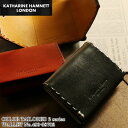 キャサリンハムネットロンドン 革小銭入れ メンズ KATHARINE HAMNETT LONDON キャサリンハムネットロンドン カラーテーラード2 三つ折り財布 小銭入れあり ブランド 普段使い タウン デイリー ビジネス カジュアル オシャレ 牛革 本革 レザー 革 人気 財布 サイフ さいふ メンズ 490-58702