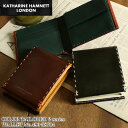 KATHARINE HAMNETT LONDON キャサリンハムネットロンドン カラーテーラード2 二つ折り財布 小銭入れあり ブランド 普段使い タウン デイリー ビジネス カジュアル オシャレ 牛革 本革 レザー 革 人気 財布 サイフ さいふ メンズ 490-58704