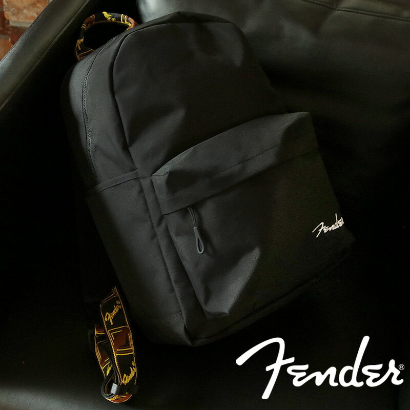 楽天BAG SHOP ARRフェンダー リュック メンズ リュックサック Fender 950-6055 デイパック バックパック 15L 15リットル モノグラムストラップ A4 PC収納 コーデュラ 通勤 通学 旅行 スポーツ レジャー 丈夫 軽量 レディース 男性 女性 男女兼用 オシャレ カジュアル 人気 鞄 かばん カバン