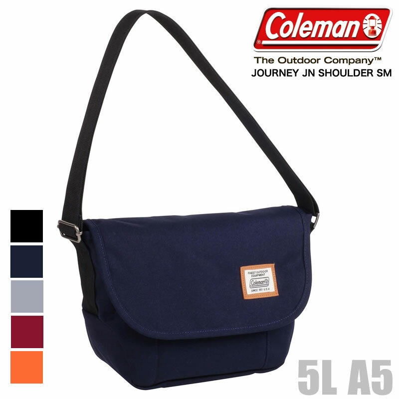 Coleman コールマン JOURNY ジャーニー JNSHOULDERSM フラップショルダーバッグ ショルダーバッグ 斜め掛けバッグ ミニメッセンジャーバッグ 軽量 5L A5 普段使い タウン フェス アウトドア ブランド メンズ レディース ユニセックス 男女兼用 送料無料