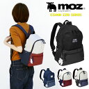 moz バックパック ZZEI-05 約12L モズ リュック リュックサック 軽量 デイパック レディース マザーズバッグ マザーバッグ 黒リュック ブラック トリコロール 人気 ブランド おしゃれ A4