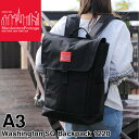 Manhattan Portage マンハッタンポーテージ Washington SQ Backpack ワシントンSQバックパック フラップリュック デイパッ...