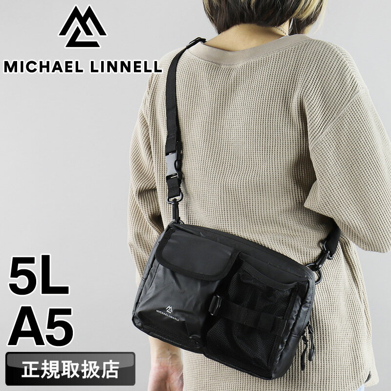 マイケルリンネル ショルダーバッグ メンズ ブランド MICHAEL LINNELL A.R.M.S アームズ MLAC-39 ミニショルダーバッグ ショルダー...