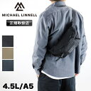【2025年5月入荷】マイケルリンネル ウエストバッグ メンズ レディース ボディバッグ ワンショルダーバッグ 2WAY 斜め掛け MICHAEL LINNEL...