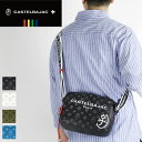 カステルバジャック バッグ ショルダーバッグ メンズ ブランド ゴルフ 小さめ CASTELBAJAC SACHA サシャ 048122 斜め掛けバッグ ミニショルダーバッグ ショルダーポーチ A5 合皮 鞄 かばん ビジネス 通勤 旅行 レディース 男女兼用 カジュアル オシャレ 人気