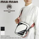 ミラミラン バッグ ショルダーバッグ メンズ ブランド mila milan TRUST トラスト 260121 ミニショルダーバッグ 斜め掛けバッグ ショルダーポーチ 縦型 A5 旅行 ビジネス 通勤 ゴルフ 合皮 軽量 バッグ レディース 男女兼用 カジュアル オシャレ 人気 鞄 かばん カバン(4)