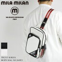 ミラミラン バッグ ボディバッグ メンズ ブランド mila milan TRUST トラスト 260921 ワンショルダーバッグ 斜め掛けバッグ 普段使い 旅...