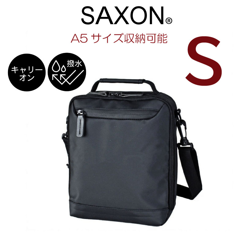 樂天商城 - ショルダーバッグ メンズ 斜めがけ かっこいい ショルダーバック 撥水 消臭 2wayバッグ 2wayショルダー 男性用 肩掛け 斜めがけ 斜め掛け ブラック 黒 メンズショルダー 旅行 大人 通勤 プレゼント カジュアル メンズバッグ サクソン タテ型ショルダー Sサイズ 5239