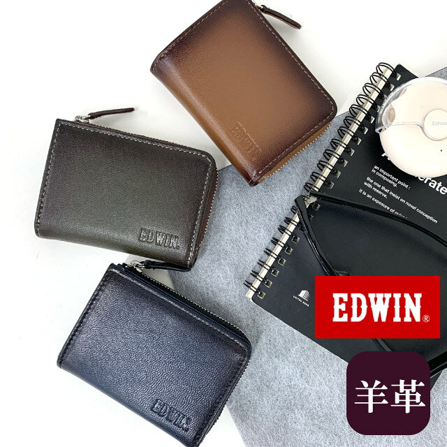 ▼楽天キャンペーン▼ ・EDWIN（エドウィン） しなやかで軽やかな「ゴートレザー（山羊革）」を使用。きめ細かな革質ならではの柔らかな手触りと、優れた耐久性を兼ね備えています。 さらに、フチ部分に黒を吹き付ける“シャドー加工”を施すことで、奥行きのあるグラデーションと落ち着いた高級感を演出。使い込むほどに自然な艶が増し、革本来の風合いを楽しめるのも魅力です。 派手すぎず、それでいて印象に残る、大人の品格を感じさせる仕上がりとなっています。 シンプルで飽きのこないデザインは、幅広い年代の方に愛用していただけます。 商品詳細 商品名 EDWIN シャドー 小銭入れ・定期入れ 商品番号 0510672 素　材 山羊革(ゴートレザー) カラー 3色(ブラウン・ネイビー・カーキ） サイズ 約W10×H8×D2.5cm 重量 (約)80g 仕様 カード収納×6 フリーポケット×2 パスケース×2 L字ファスナー小銭入れ(2層タイプ) 背面ポケット お祝いやイベントギフト・季節の贈り物に お誕生日・クリスマス・xmas・御祝い・プレゼント・入学祝い・進学祝い・合格祝い・ギフト・父の日・敬老の日・バレンタインデー・就職祝い・退職祝い・昇進祝い 配送業者 主に佐川急便・ゆうパック アイテム名 財布・サイフ・さいふ・小銭入れ・コインケース・コインケース・こぜにいれ・小銭いれ・ウォレット・saifu・wallet・L字ファスナータイプ・L字ファスナー型 対　象 メンズ・男性・男性用・紳士・紳士用・大人・ビジネスマン・お父さん・父親・彼氏・おじいちゃん・祖父・社会人・大学生・高校生・men's・mens・めんず 用　途 プライベート・ビジネス・お買い物・旅行・会社・オフィス イメージ・その他 おしゃれ・かっこいい・お洒落・ブランド・人気・人気商品 レザー ブラウン 茶 紺 ネイビー カーキ 緑の財布 グリーンの財布 風水 金運 メンズ財布 ミニ財布 一粒万倍 虎の日 天赦日 ポケット付き レザー 革 皮 山羊革 ゴートレザー 定期入れ 2面 パスケース カード入れ カードケース ラッピング対応EDWIN（エドウィン） しなやかで軽やかな「ゴートレザー（山羊革）」を使用。きめ細かな革質ならではの柔らかな手触りと、優れた耐久性を兼ね備えています。 さらに、フチ部分に黒を吹き付ける“シャドー加工”を施すことで、奥行きのあるグラデーションと落ち着いた高級感を演出。使い込むほどに自然な艶が増し、革本来の風合いを楽しめるのも魅力です。 派手すぎず、それでいて印象に残る、大人の品格を感じさせる仕上がりとなっています。 シンプルで飽きのこないデザインは、幅広い年代の方に愛用していただけます。 商品名 EDWIN シャドー 小銭入れ・定期入れ 商品番号 0510672 サイズ 約W10×H8×D2.5cm カラー 3色(ブラウン・ネイビー・カーキ） 素材 山羊革(ゴートレザー) 重量 (約)80g 仕様 カード収納×6 フリーポケット×2 パスケース×2 L字ファスナー小銭入れ(2層タイプ) 背面ポケット 「かばんや」では商品をご購入頂くと、 「世界の子どもにワクチンを 日本委員会(JCV)」へ 売上の一部を寄付する活動を行っております。 「世界の子どもたちにワクチンを」詳しくはこちら&rarr;