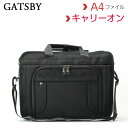 ビジネスバッグ メンズ 軽量 GATSBY 2WAYビジネスバッグ gb-1024 ブラック 黒 ビジネスバック ブリーフケース 通勤 出張 男性用 PC収納 パソコン収納 軽い 撥水 キャリーオン シンプル 仕事用 ナイロン A4 2way 鞄 ショルダーバッグ プレゼント 通勤鞄 men's PC収納