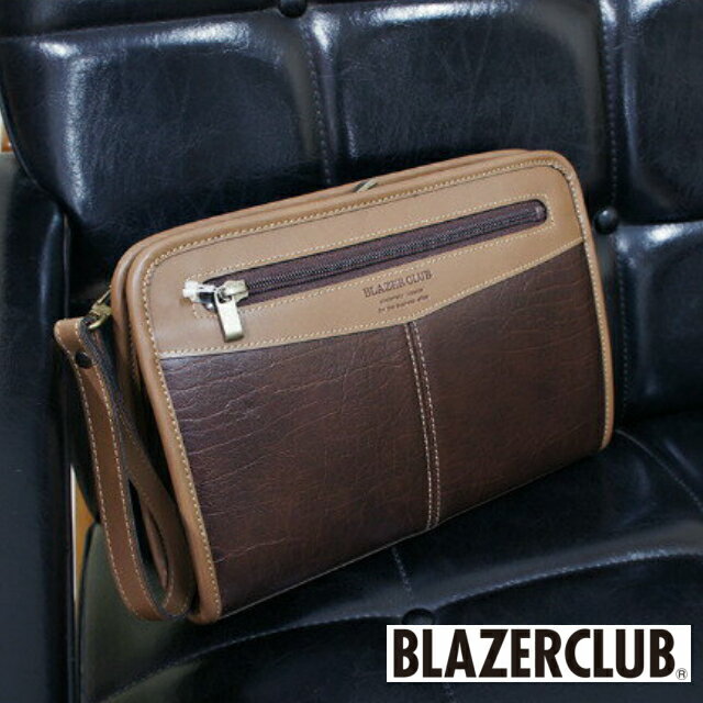 セカンドバック メンズ/BLAZER CLUB(ブレザークラブ) 日本製 ブバーガスシリーズ 豊岡製セカンドバッグ 26cm[25331]ポーチ 持ち手付き 集金かばん 集金鞄 ビジネスバッグ 父の日 敬老の日 プレゼント 国産 バッグ メンズバッグ セカンドバッグ a5【RCP】