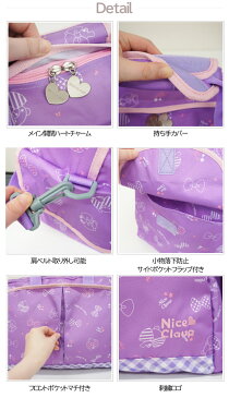 ボストンバッグ 修学旅行 女の子 NICE CLUAP(ナイスクラップ)リボンクマ柄 ボストンバッグ 55cm(38L)【nc328】 女の子 かわいい 林間学校 ボストンバック 旅行 女子 可愛い 宿泊合宿 人気 おしゃれ スポーツ 小学生 小学校 キッズ ジュニア 子供用