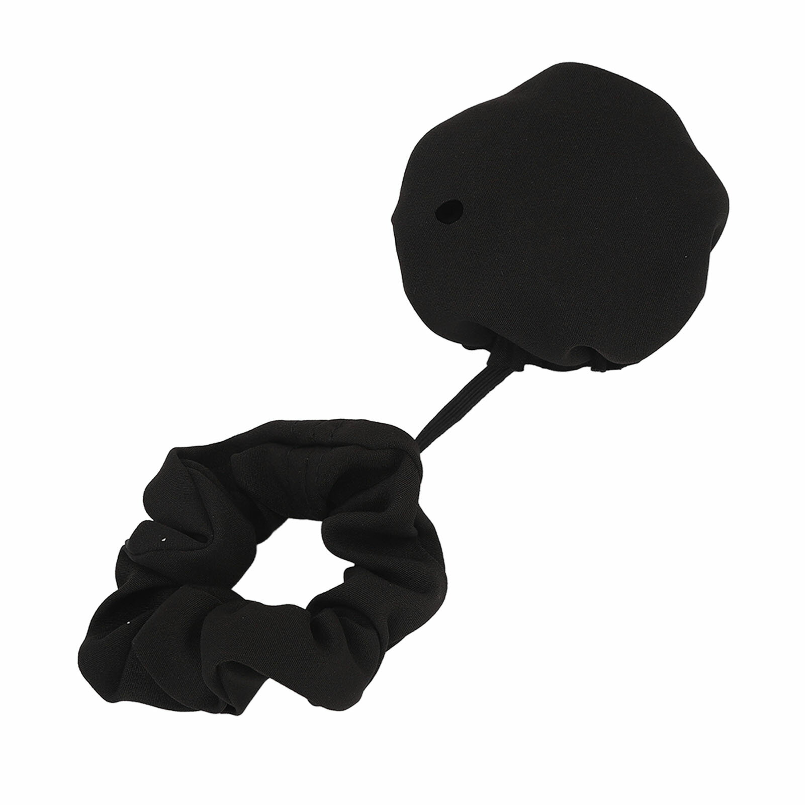 ドリンクカバー シュシュ アンチスパイク ドリンクカップカバー プロテクター シュシュ 再利用可能 お手入れ簡単 実用的な隠しシュシュ ドリンクカバー 黒 