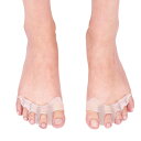 Gel Toe Separator Toe Spacers Gel Toe Stretchers つま先ストレッチャーは 外反母趾 ハンマーのつま先 足の痛みとの戦いに使用されます