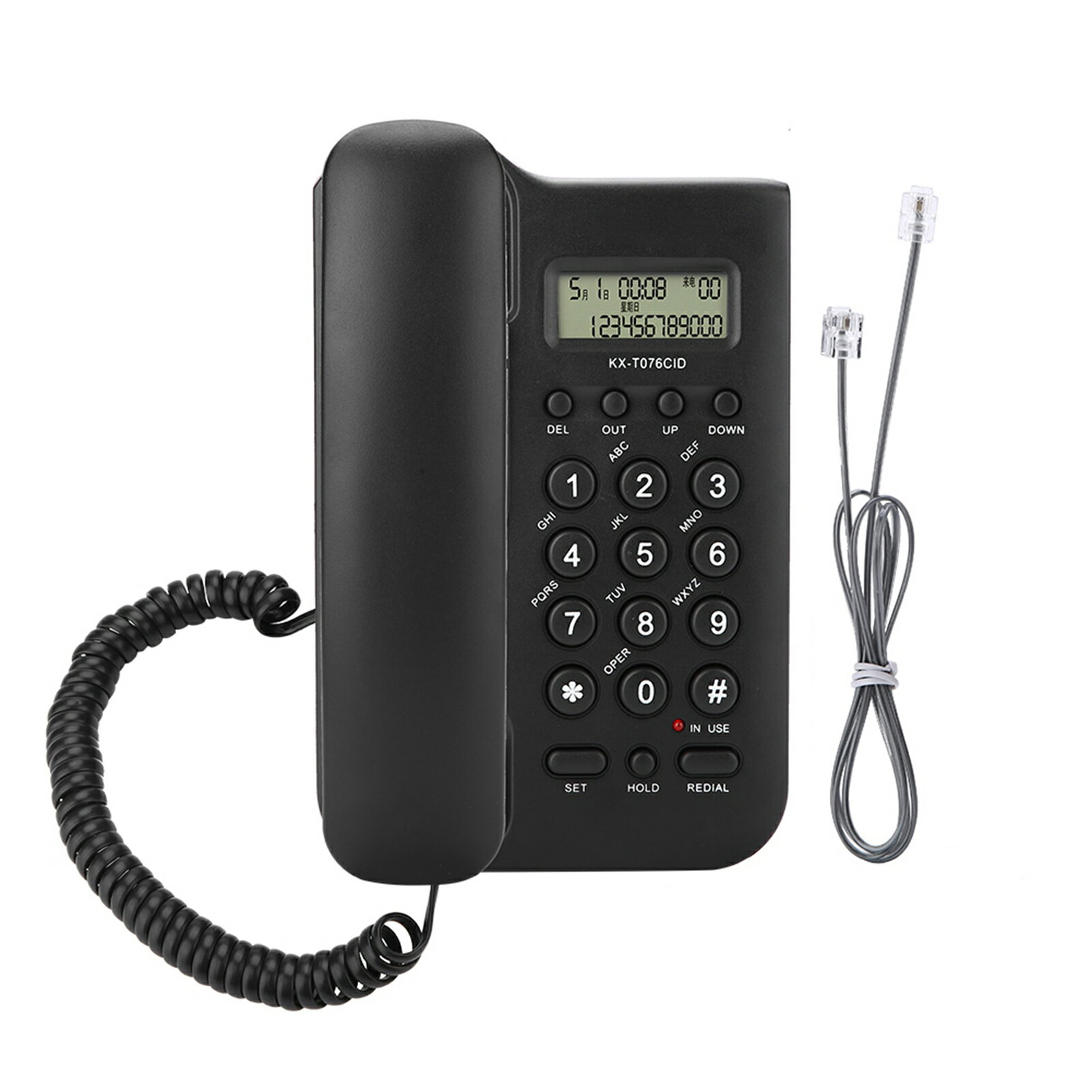 電話機 固定電話 電話 コード付き ホーム オフィス プライ